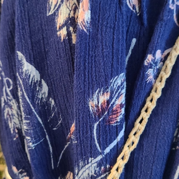 BOHO BEAUTIFUL S MULTI FLOWERED DRESS TUNIC - Picture 15 of 17